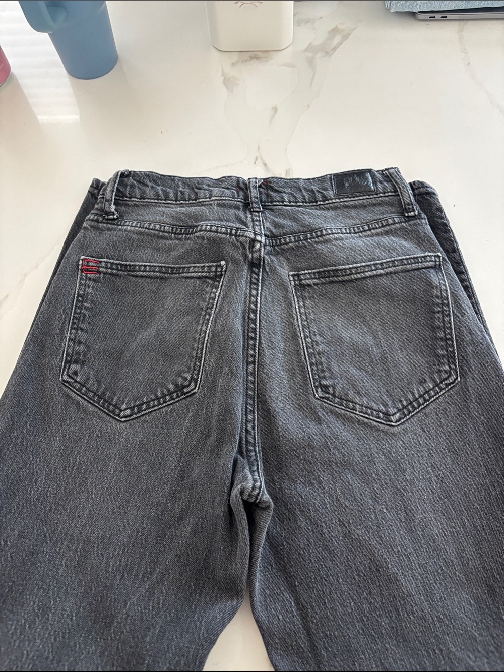 BDG By Urban Outfitters Size 27 Black Stretch Cowboy Jeans - Picture 5 of 7